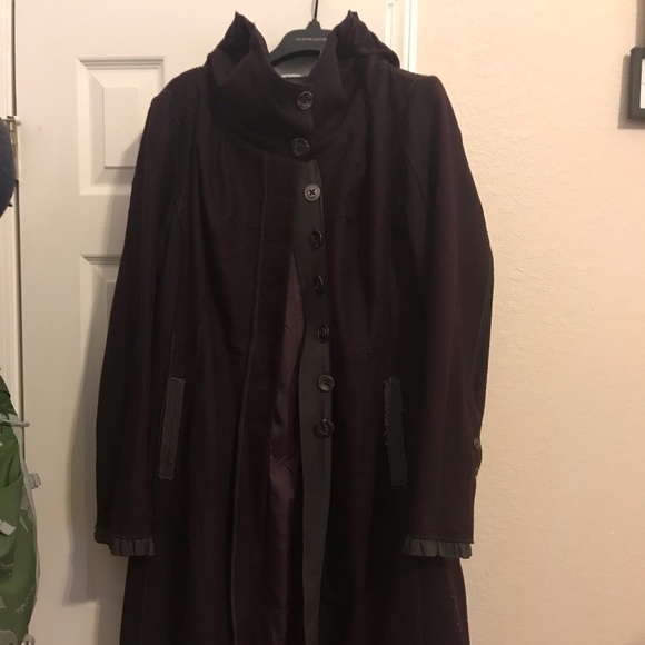 Bohemian Style Wool Coat - Picture 1 of 8